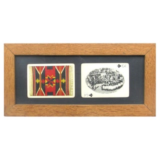 1950s Southwestern Souvenir Cards, Framed For Sale