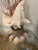 Antique White Fabulous Pair of Sea Shells Glass Demijohn Bottles For Sale - Image 8 of 9