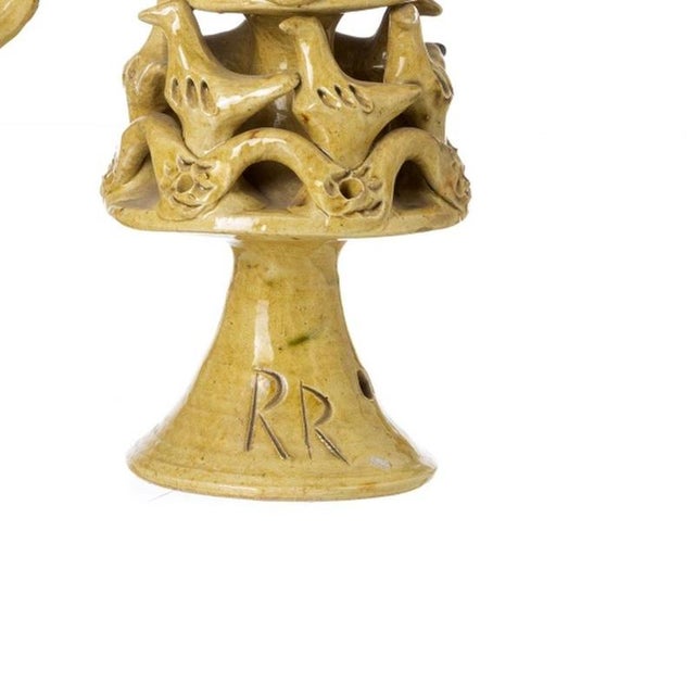 Dovecote Candlestick and Ox Yoke by Rosa Ramalho, Set of 2 For Sale - Image 5 of 6