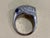 1.25 Carat Diamond Animal Cocktail Ring With Sapphire Eyes in 14 Karat Gold For Sale In New York - Image 6 of 8