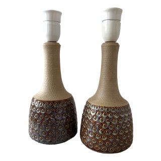 Table Lamps by Einar Johansen for Søholm Stentøj, 1970s, Set of 2 For Sale