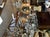 8-Light Bronze Chandeliers with Baccarat Crystal Drops, 1950s, Set of 2 For Sale - Image 17 of 18