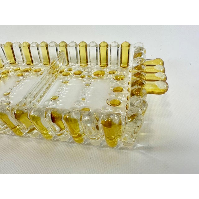 Glass Vintage Bolero Bowl by Walther Kristalglass, 1970s For Sale - Image 7 of 9