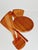 Brown Mid-Century Modern Danish Male Valet by Aksel Kjersgaard for Odder, 1970s For Sale - Image 8 of 18