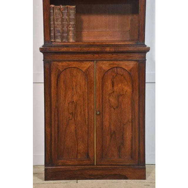Wood Rosewood Open Bookcase, 19th Century For Sale - Image 7 of 16