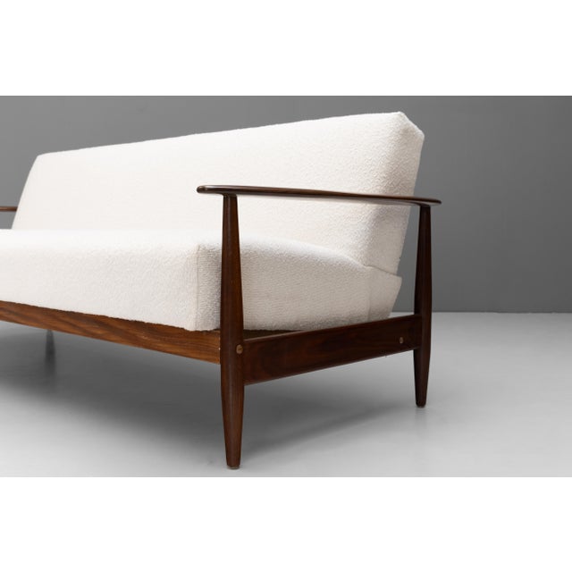 Wood Mid-Century Sofa Bed, 1960s For Sale - Image 7 of 10