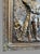 Antique Brass Repoussé Hanging Scenic Plaque Hunter With His Dog & Game Animals For Sale - Image 9 of 11