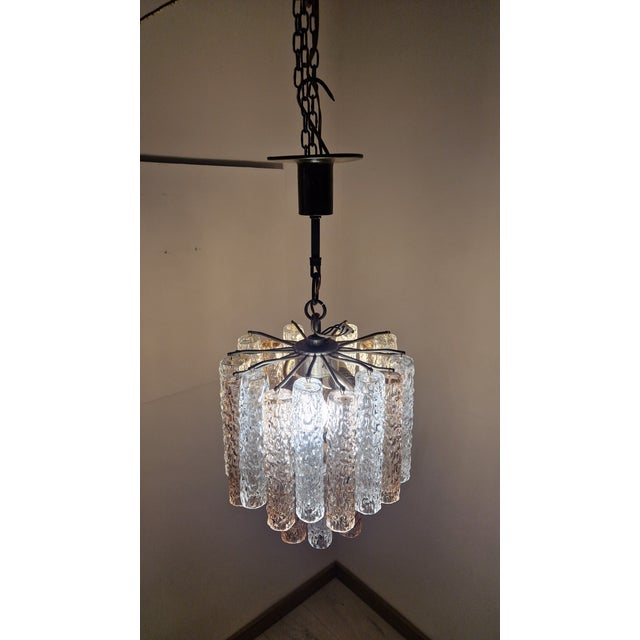 Bricole O Corteccia Series Chandelier in Murano Glass by Toni Zuccheri for Venini, 1970s For Sale - Image 11 of 13