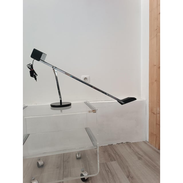 Cisne Lamp in Chrome from Fase, 1980s For Sale - Image 6 of 17