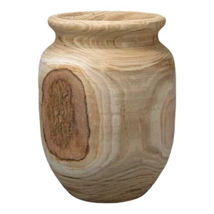 Jamie Young Topanga Wooden Vase