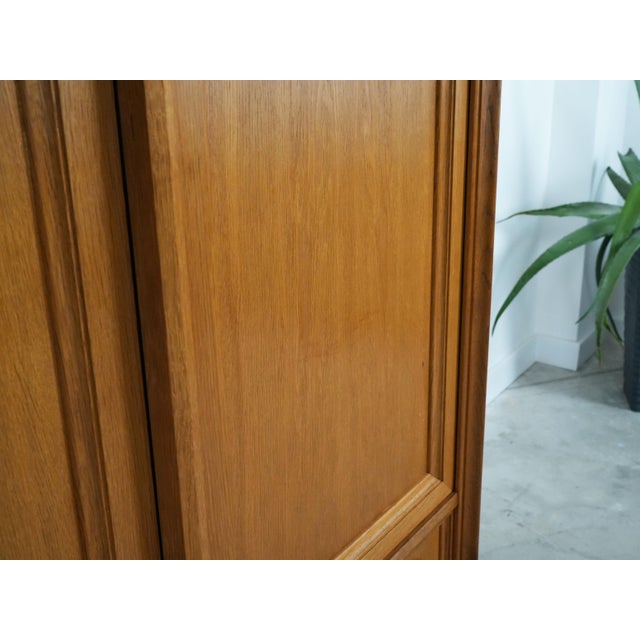 Danish Oak Highboard, Denmark, 1960s For Sale - Image 15 of 16