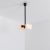 Black gunmetal 3 opal bulb chandelier by schwung dimensions: d 31.4 x w 27.3 x h 117.4 cm materials: solid brass, triplex...
