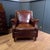 Art Deco Sheep Leather Club Armchair, 1950s For Sale - Image 9 of 15