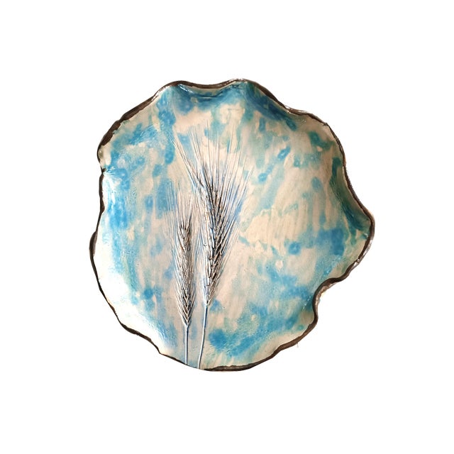 Blue Spikes Bowl by Daniela Proietti For Sale