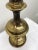 Mid-Century Modern Solid Brass Table Lamp Manner of Stiffel For Sale - Image 9 of 13