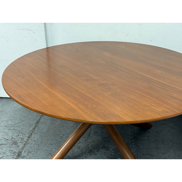 West Elm Jax Round Dining Table For Sale - Image 9 of 12