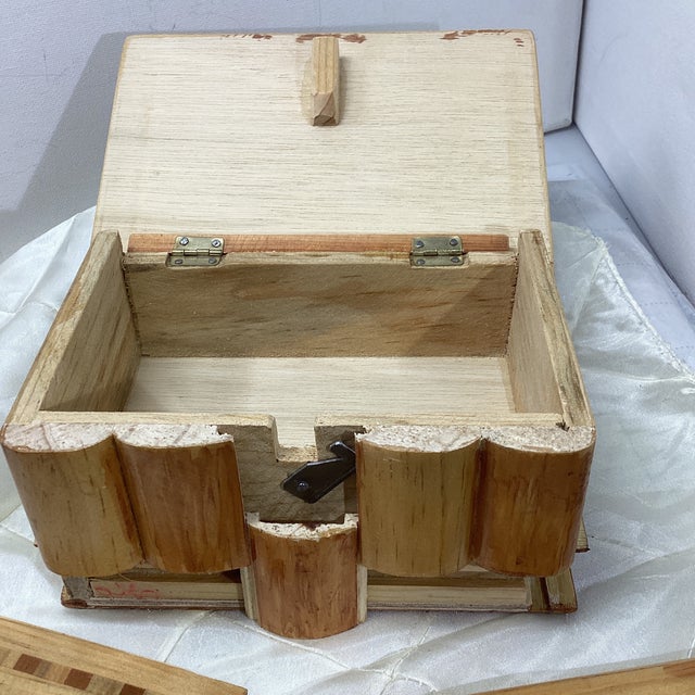 Vintage Puzzle Box With Inlaid Wooden Pyramid For Sale In Houston - Image 6 of 13