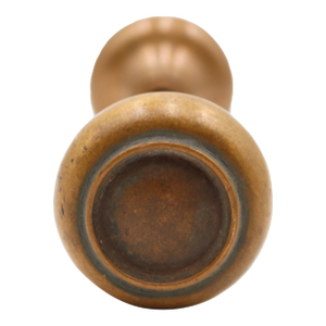 Vintage Pair of Bronze Concentric Passage Door Knobs