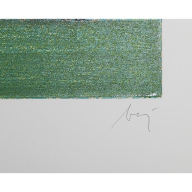 Abstract Enrico Baj, "Chez Picasso 6", Colorful Cubist Print For Sale - Image 3 of 4