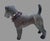 Rubber Antique C1910 Kleistone Rubber Scottie Terrier Dog Doorstop 14” Rare Original For Sale - Image 7 of 7