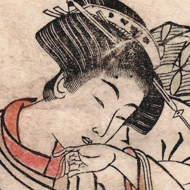 Isoda Koryusai, Japan, 1800s, Paper For Sale - Image 5 of 12