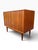 Danish Teak Four-Drawer Dresser | Arne Vodder | Sculpted Pulls & Finished Back | C. 1960s, Attributed For Sale - Image 10 of 13