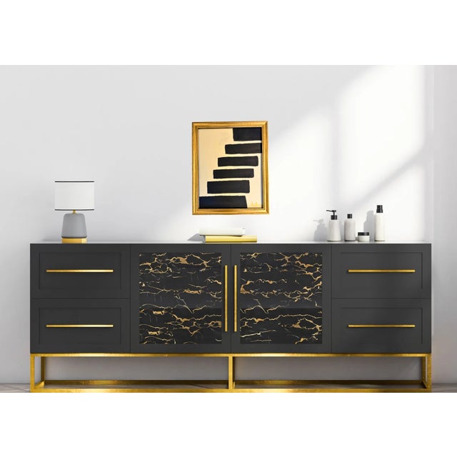 Contemporary Contemporary Abstract Expressionist Painting by Bryan Boomershine Framed For Sale - Image 3 of 6