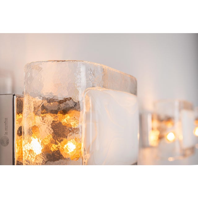 Wall Lamps in Murano Glass from La Murrina, 1980s, Set of 3 For Sale - Image 12 of 17