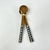 Early 20th Century 2 Maasai Olivewood and Bone Handle Spoons Kenya For Sale - Image 4 of 7