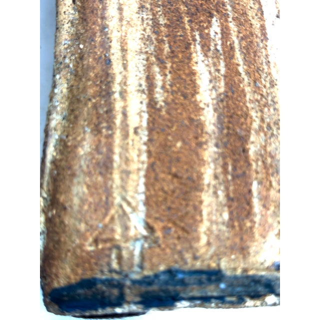 Sculptural Vase in Mixed Clay from Jacques Laroussinie, 2000s For Sale - Image 6 of 8