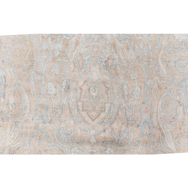 Persian 1910s Persian Kirman Rug For Sale - Image 3 of 9