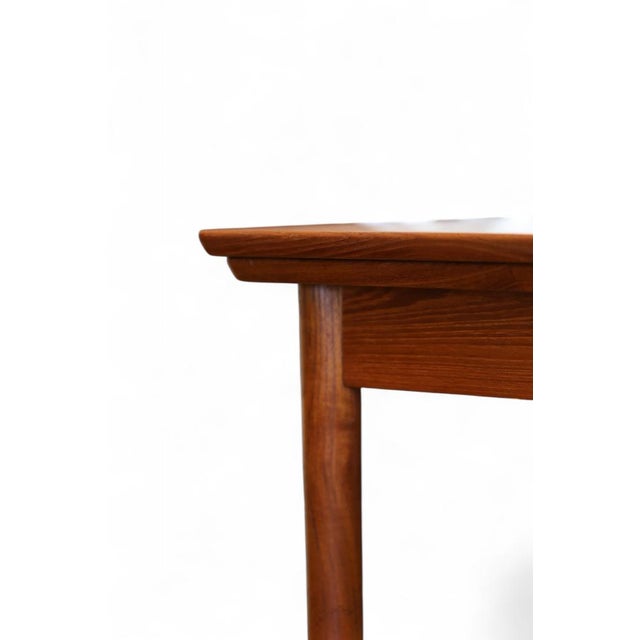 Teak Dining Table with Extendable Leaves by Svend Langkilde, 1960s For Sale - Image 16 of 18