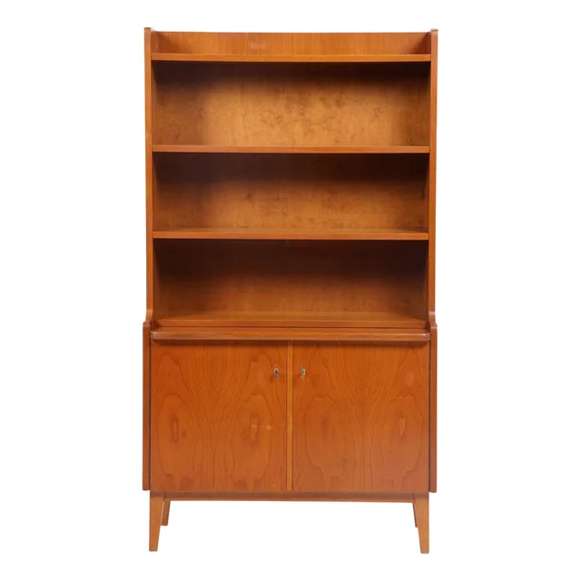 Vintage Teak Bookcase, 1960s For Sale