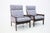 Mid-Century Modern Walnut Armchairs, Denmark, 1960s, Set of 2 For Sale - Image 3 of 12