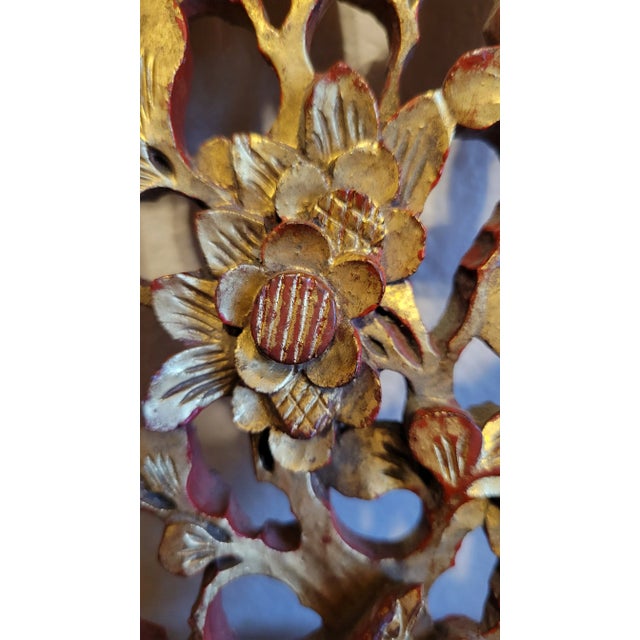 Antique Wood Carving Plaque For Sale - Image 4 of 12