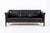 Mid-Century Modern Mid Century Danish Black Leather Sofa in Style of Arne Norell For Sale - Image 3 of 14