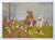 Early 20th Century Folk Art Horses and Hounds Painting For Sale - Image 10 of 10