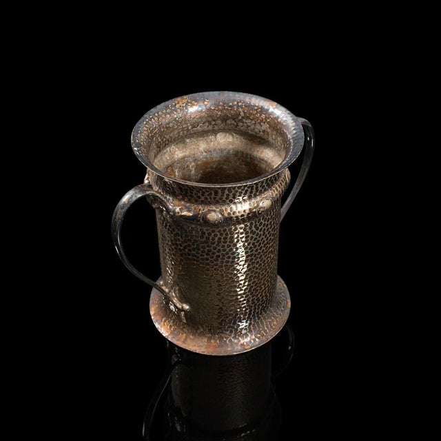 Antique Tankard, English, Silver Plate, Jug, Vase, Art Nouveau, Victorian, 1900 For Sale - Image 9 of 13