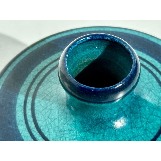 Studio ceramic vase made by the East German ceramicist Wilhelm Kagel (1910-1990), known for his clear, functional forms in...