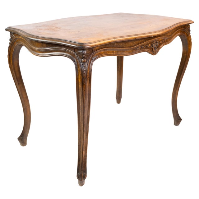 Mahogany Coffee Table with Carvings, 1880s For Sale - Image 16 of 16