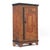 Antique Rustic Farmhouse Primitive Folk Art Painted Cabinet For Sale - Image 14 of 14