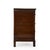 Brown Walnut Lyre Chest with Drawers, 1800s For Sale - Image 8 of 9