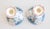 Delft Vintage Tall Dutch Delft Faience Polychrome Floral Candlesticks - A Pair For Sale - Image 4 of 10