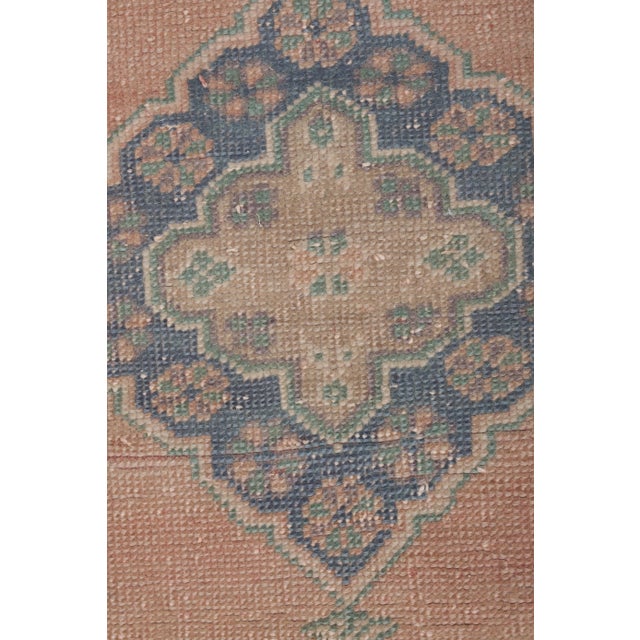 Turkish Handmade Runner - Gold Extra Long Stair Rug 2'6'' X 22'2'' For Sale - Image 6 of 11