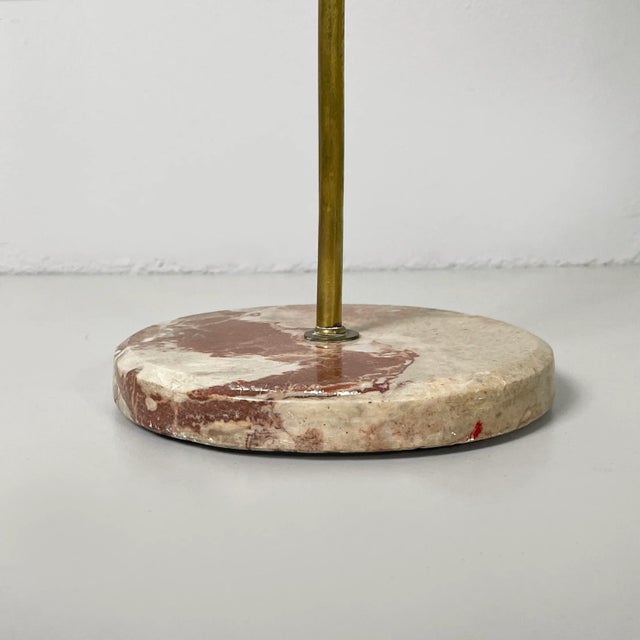 Mid-Century Modern Italian Ashtrays in Brass and Marble, 1950s, Set of 2 For Sale - Image 13 of 17