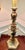 Antiqued Gold Crackle Finish Table Lamp With Acanthus Leaf Motifs - 33.5 Height For Sale - Image 4 of 8