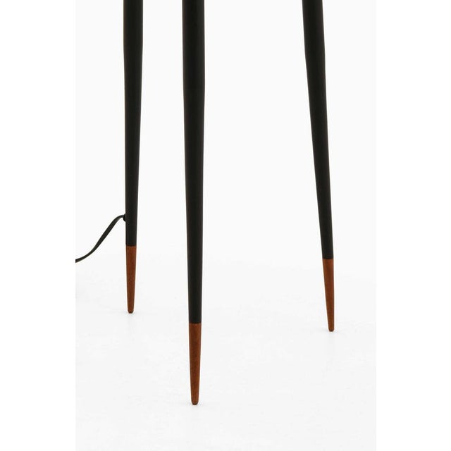 Floor Lamps in Brass and Glass by Svend Aage Holm Sørensen, 1950s, Set of 2 For Sale - Image 3 of 9