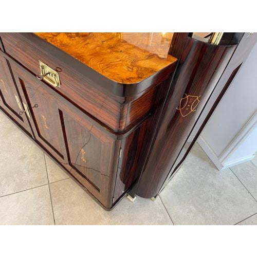 Art Nouveau Credenza Bookcase For Sale - Image 13 of 18