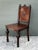 Vintage English Hall Chair With Dog Motif For Sale In West Palm - Image 6 of 12
