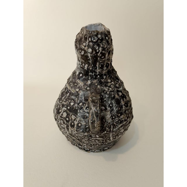 Mid-Century Brutalist Ceramic Vase, 1960s-1970s For Sale - Image 6 of 9